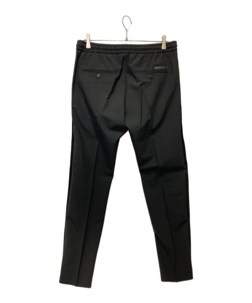 DIESEL Black Gold（ディーゼル ブラック ゴールド）DIESEL BLACK GOLD (ディーゼル ブラック ゴールド) サイドラインパンツ ブラック サイズ:48の古着・服飾アイテム