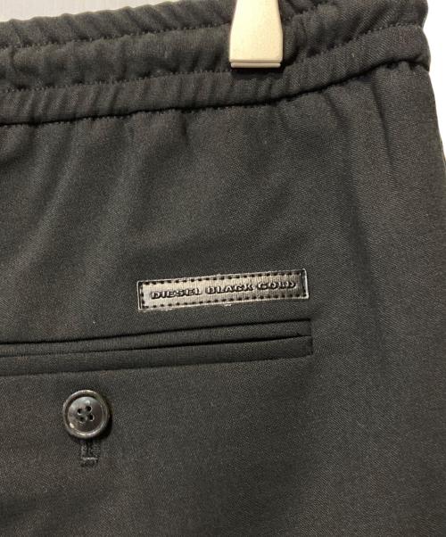 DIESEL Black Gold（ディーゼル ブラック ゴールド）DIESEL BLACK GOLD (ディーゼル ブラック ゴールド) サイドラインパンツ ブラック サイズ:48の古着・服飾アイテム