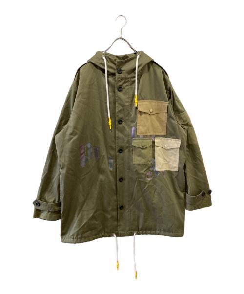 Palm Angels（パーム エンジェルス）Palm Angels (パーム エンジェルス) コート グリーン サイズ:Lの古着・服飾アイテム