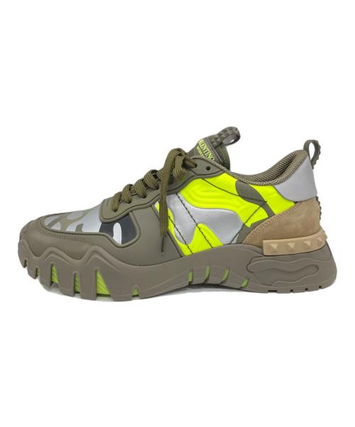 VALENTINO GARAVANI（ヴァレンティノ・ガラヴァーニ）VALENTINO GARAVANI (ヴァレンティノ・ガラヴァーニ) スニーカー グリーン サイズ:44の古着・服飾アイテム