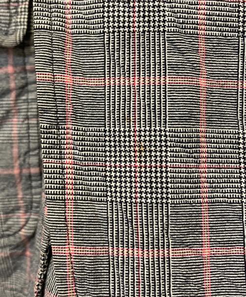 COMME des GARCONS HOMME（コムデギャルソン オム）COMME des GARCONS HOMME (コムデギャルソン オム) 千鳥格子テーラードジャケット グレー サイズ:Mの古着・服飾アイテム