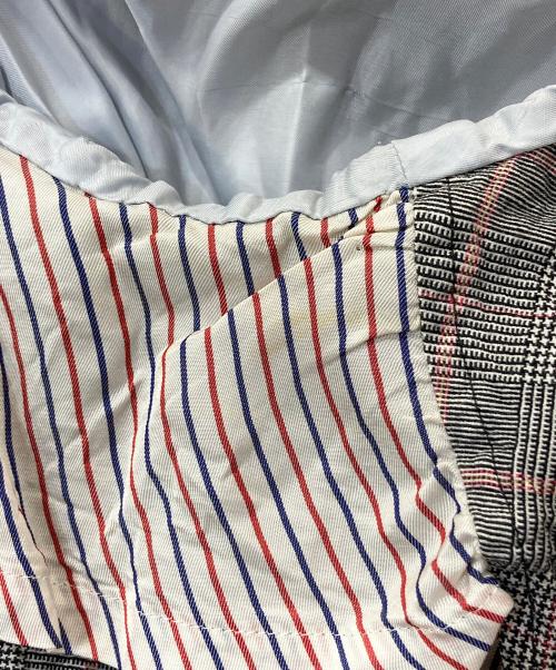 COMME des GARCONS HOMME（コムデギャルソン オム）COMME des GARCONS HOMME (コムデギャルソン オム) 千鳥格子テーラードジャケット グレー サイズ:Mの古着・服飾アイテム