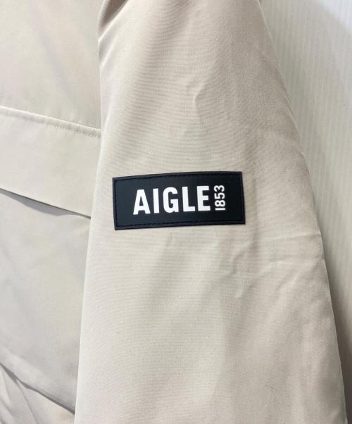 AIGLE（エーグル）AIGLE (エーグル) インサレーションロングジャケット ベージュ サイズ:Mの古着・服飾アイテム
