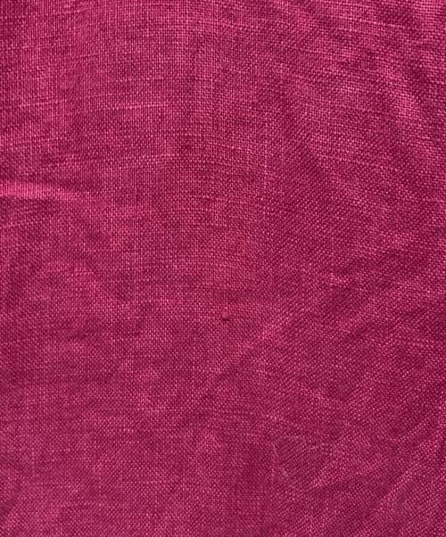 GROOVIN HIGH（グルービンハイ）GROOVIN HIGH (グルービンハイ) オープンカラーリネンシャツ レッド サイズ:Sの古着・服飾アイテム