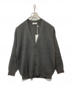 Graphpaperグラフペーパー）の古着「HIGH DENSITY CARDIGAN」｜グレー