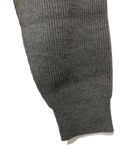 Graphpaper（グラフペーパー）Graphpaper (グラフペーパー) HIGH DENSITY CARDIGAN グレー サイズ:Sの古着・服飾アイテム