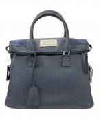 Maison Margielaメゾンマルジェラ）の古着「5AC ミディアム ハンドバッグ」｜ネイビー