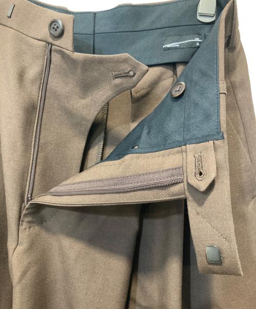 LAD MUSICIAN（ラッドミュージシャン）LAD MUSICIAN (ラッドミュージシャン) 2Tuck Wide Flare Slacks ブラウン サイズ:42の古着・服飾アイテム