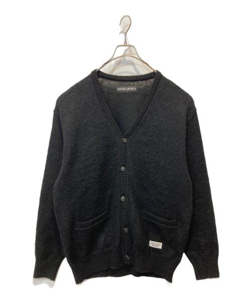 WACKO MARIA（ワコマリア）WACKO MARIA (ワコマリア) MOHAIR KNIT CARDIGAN ブラック サイズ:Ｌの古着・服飾アイテム