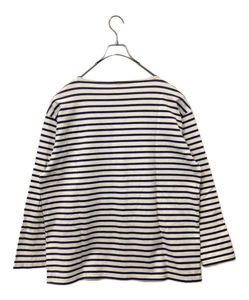 LE（エルイー）LE (エルイー) ワイドバスクカットソー ホワイト サイズ:Ｌの古着・服飾アイテム