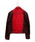 JOHN LAWRENCE SULLIVAN (ジョン ローレンス サリバン) オーバーダイデニムジャケット レッド サイズ:46：13000円