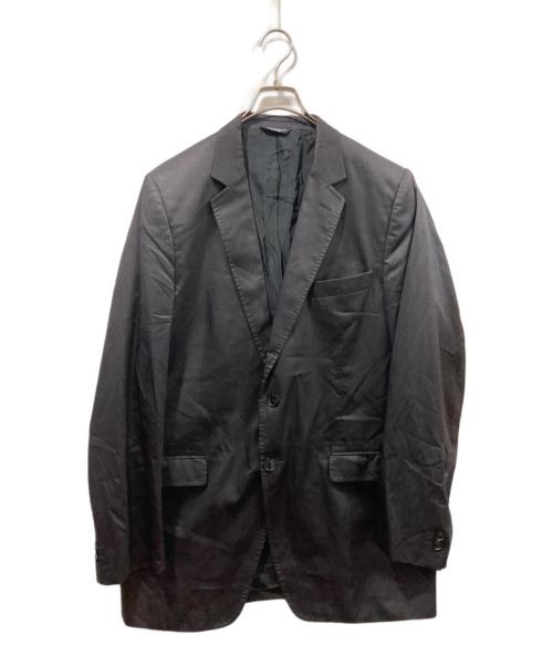 DOLCE & GABBANA（ドルチェ＆ガッバーナ）DOLCE & GABBANA (ドルチェ＆ガッバーナ) テーラードジャケット ブラック サイズ:表記無しの古着・服飾アイテム