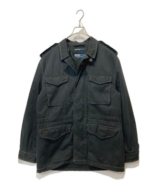 POLO RALPH LAUREN（ポロ・ラルフローレン）POLO RALPH LAUREN (ポロ・ラルフローレン) M-43フィールドジャケット ブラック サイズ:Ｌの古着・服飾アイテム