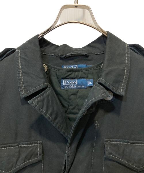 POLO RALPH LAUREN（ポロ・ラルフローレン）POLO RALPH LAUREN (ポロ・ラルフローレン) M-43フィールドジャケット ブラック サイズ:Ｌの古着・服飾アイテム
