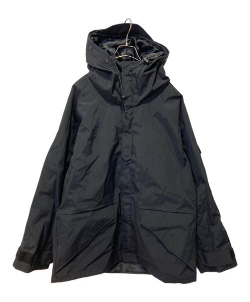 HOUSTON（ヒューストン）HOUSTON (ヒューストン) ECWCSナイロンジャケット ブラック サイズ:XXLの古着・服飾アイテム