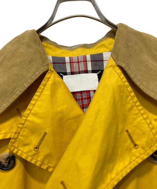 Maison Margiela（メゾンマルジェラ）Maison Margiela (メゾンマルジェラ) フーデッドコート イエロー サイズ:36の古着・服飾アイテム