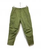AXESQUIN ELEMENTSアクシーズクイン エレメンツ）の古着「ヴィンテージナイロンパンツ」｜グリーン
