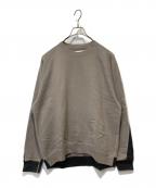 Graphpaperグラフペーパー）の古着「LOOPWHEELER for GP Raglan Sweat」｜グレー