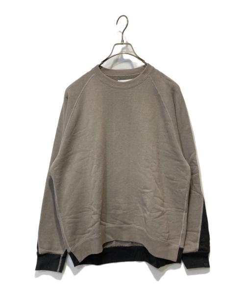 Graphpaper（グラフペーパー）Graphpaper (グラフペーパー) LOOPWHEELER for GP Raglan Sweat グレー サイズ:1の古着・服飾アイテム