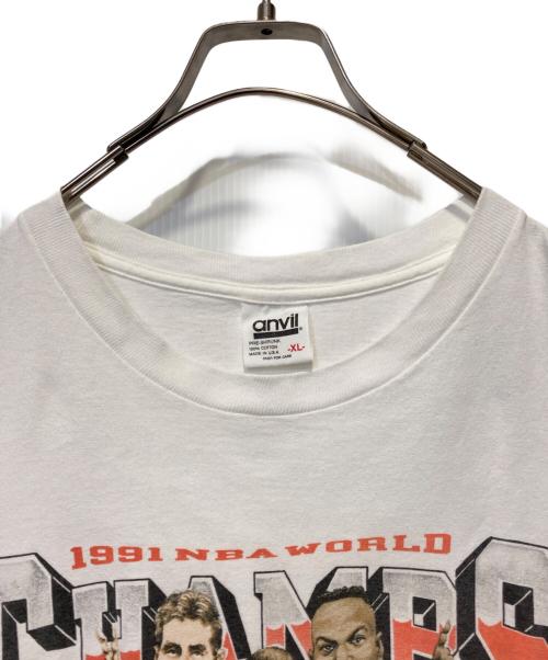 anvil（アンヴィル）anvil (アンヴィル) プリントTシャツ ホワイト サイズ:XLの古着・服飾アイテム