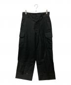 blurhms ROOTSTOCKブラームスルーツストック）の古着「コットンサージM47パンツ」｜ブラック