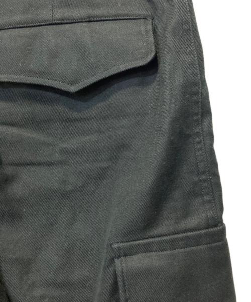 blurhms ROOTSTOCK（ブラームスルーツストック）blurhms ROOTSTOCK (ブラームスルーツストック) コットンサージM47パンツ ブラック サイズ:２の古着・服飾アイテム