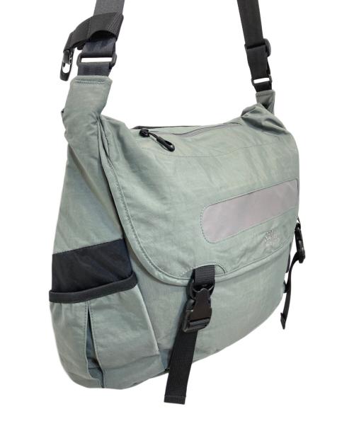 SEDAN ALL-PURPOSE（セダンオールパーパス）SEDAN ALL-PURPOSE (セダンオールパーパス) Overdyed Nylon Messenger Bag イエローの古着・服飾アイテム