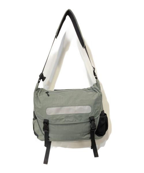 SEDAN ALL-PURPOSE（セダンオールパーパス）SEDAN ALL-PURPOSE (セダンオールパーパス) Overdyed Nylon Messenger Bag イエローの古着・服飾アイテム