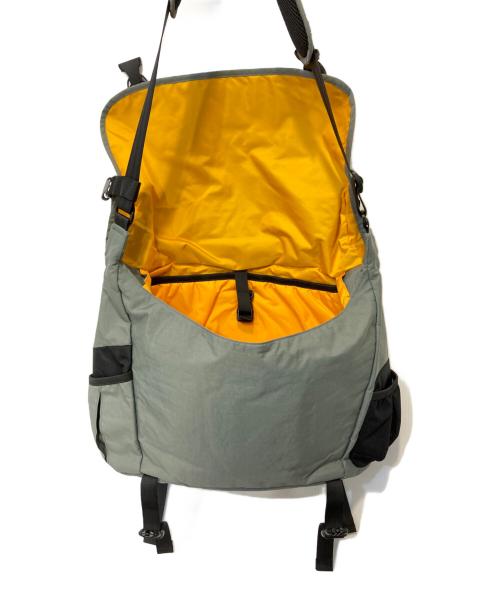 SEDAN ALL-PURPOSE（セダンオールパーパス）SEDAN ALL-PURPOSE (セダンオールパーパス) Overdyed Nylon Messenger Bag イエローの古着・服飾アイテム