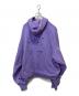 BALENCIAGA (バレンシアガ) Caps Destroyed Hoodi パープル サイズ:XS：52000円