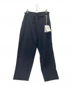KAPTAIN SUNSHINEキャプテンサンシャイン）の古着「TRAVELLER EASY PANTS」｜ネイビー