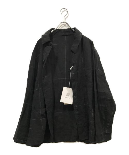 KAPTAIN SUNSHINE（キャプテンサンシャイン）KAPTAIN SUNSHINE (キャプテンサンシャイン) Work Shirt Jacket ブラック サイズ:40の古着・服飾アイテム