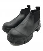 GANNIガニー）の古着「ラバーブーツ」｜ブラック