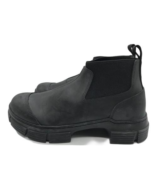 GANNI（ガニー）Ganni (ガニー) ラバーブーツ ブラック サイズ:36の古着・服飾アイテム