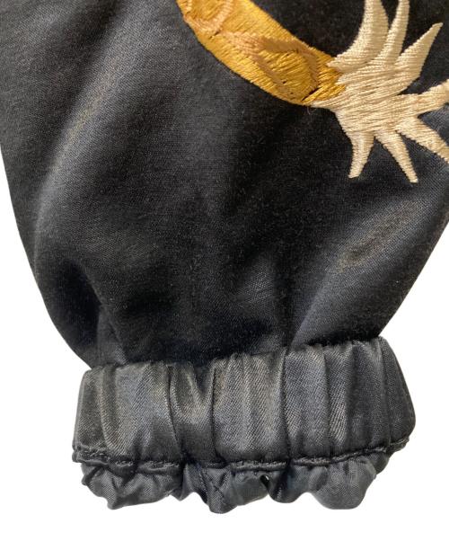 GLORY BOUND（グローリーバウンド）GLORY BOUND (グローリーバウンド) ドラゴン刺繍サテンジャケット ブラック サイズ:Ｌの古着・服飾アイテム