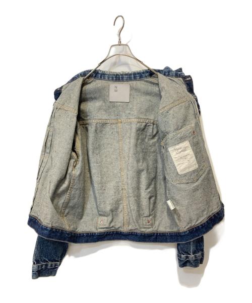 New Manual（ニュー・マニュアル）NEW MANUAL (ニュー・マニュアル) ＃001 LV T-BACK DENIM JACKET インディゴ サイズ:FREEの古着・服飾アイテム