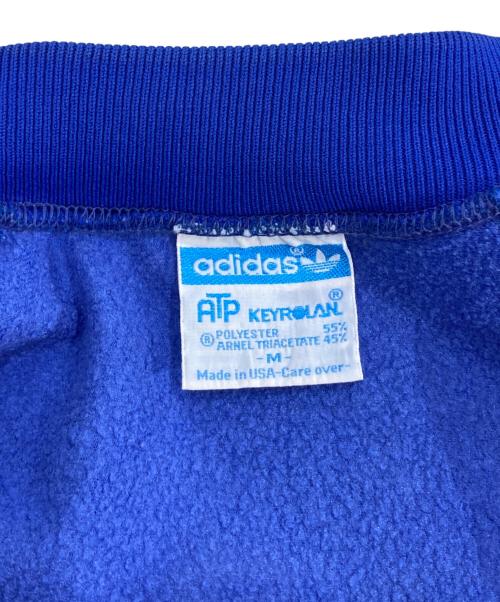 adidas（アディダス）adidas (アディダス) トラックジャケット ブルー サイズ:Mの古着・服飾アイテム