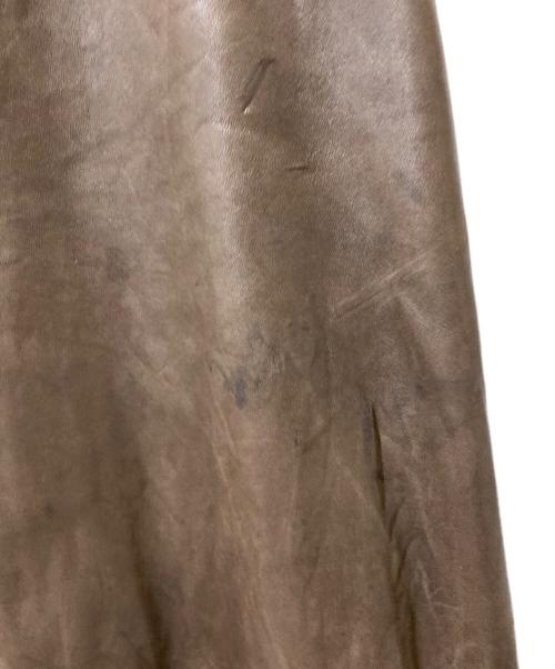 NAUTICA（ノーティカ）NAUTICA (ノーティカ) レザーカーコート ブラウン サイズ:46の古着・服飾アイテム