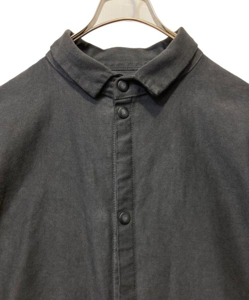 Porter Classic（ポータークラシック）Porter Classic (ポータークラシック) MOLESKIN SHIRT JACKET ブラック サイズ:3の古着・服飾アイテム