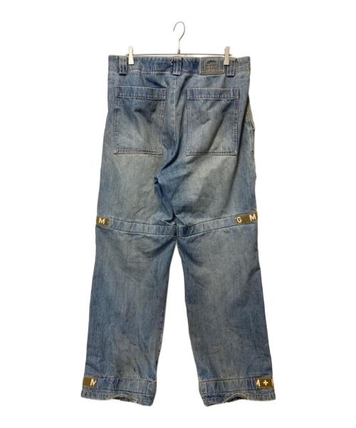 MARITHE+FRANCOIS GIRBAUD（マリテフランソワジルボー）MARITHE+FRANCOIS GIRBAUD (マリテフランソワジルボー) シャトルデニムパンツ ブルー サイズ:36の古着・服飾アイテム