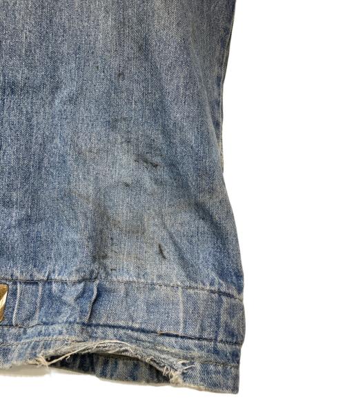 MARITHE+FRANCOIS GIRBAUD（マリテフランソワジルボー）MARITHE+FRANCOIS GIRBAUD (マリテフランソワジルボー) シャトルデニムパンツ ブルー サイズ:36の古着・服飾アイテム