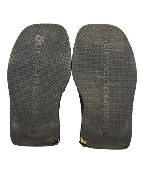 ALEXANDER WANG（アレキサンダー・ワン）ALEXANDER WANG (アレキサンダーワン) TAJI プラットフォームサンダル ブラック サイズ:37の古着・服飾アイテム