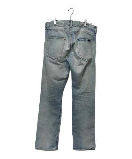 Saint Laurent Paris（サンローランパリ）Saint Laurent Paris (サンローランパリ) ダメージ加工デニムパンツ インディゴ サイズ:32の古着・服飾アイテム