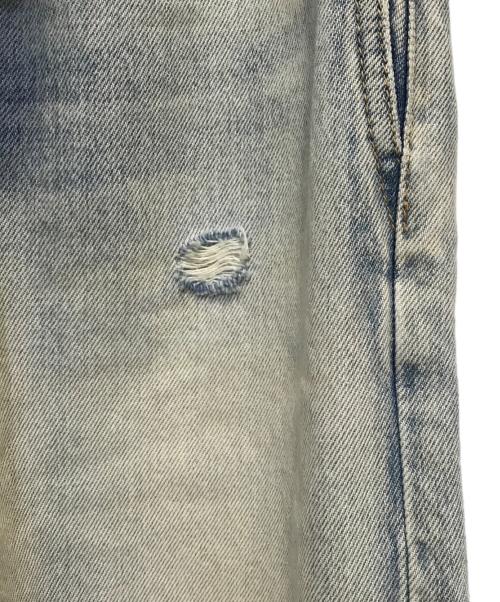 Saint Laurent Paris（サンローランパリ）Saint Laurent Paris (サンローランパリ) ダメージ加工デニムパンツ インディゴ サイズ:32の古着・服飾アイテム