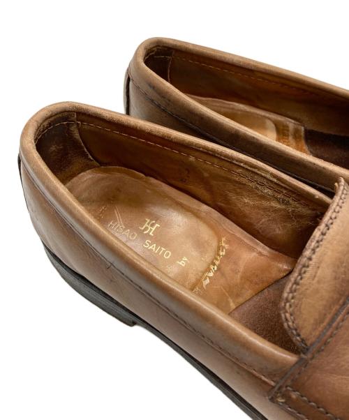 Alden（オールデン）ALDEN (オールデン) HISAO SAITO (ヒサオ サイトウ) シューズ ブラウン サイズ:表記不明の古着・服飾アイテム