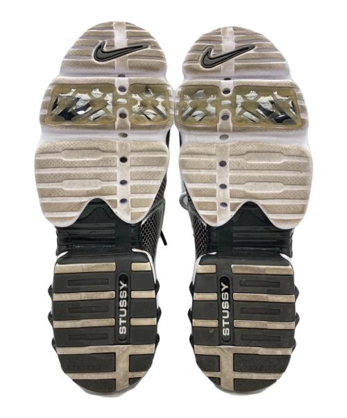 NIKE（ナイキ）NIKE (ナイキ) stussy (ステューシー) AIR ZOOM SPIRIDON CAGE 2 シルバー サイズ:27.5の古着・服飾アイテム