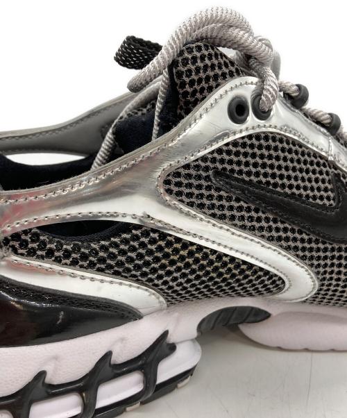 NIKE（ナイキ）NIKE (ナイキ) stussy (ステューシー) AIR ZOOM SPIRIDON CAGE 2 シルバー サイズ:27.5の古着・服飾アイテム