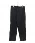 nonnotte (ノノット) Drape Doeskin Cloth 2-Tuck Wide Tapered Trousers ブラック サイズ:5：25000円