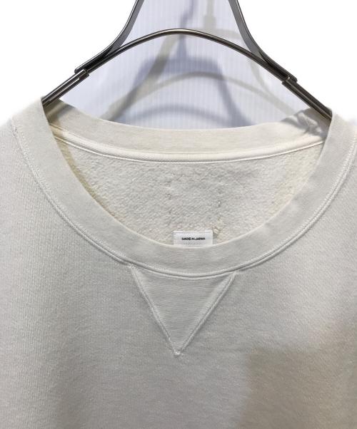 VISVIM（ビズビム）VISVIM (ビズビム) MONDO SWEAT S/L (U.D) OFF WHITE ホワイト サイズ:5の古着・服飾アイテム