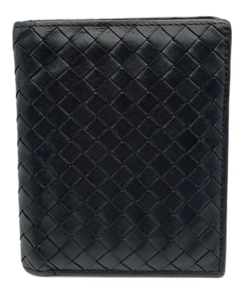 BOTTEGA VENETA（ボッテガベネタ）BOTTEGA VENETA (ボッテガベネタ) イントレチャート2つ折り財布の古着・服飾アイテム